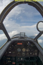 cockpit of the Texan