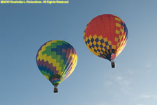 two balloons