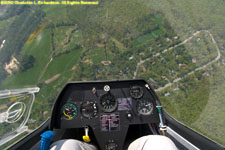 straight down