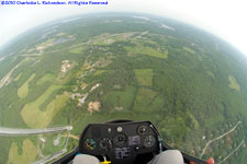 straight down
